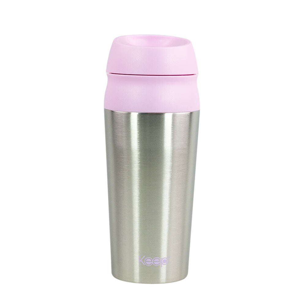 Mug Botón Keep Acero Inoxidable 450 ML