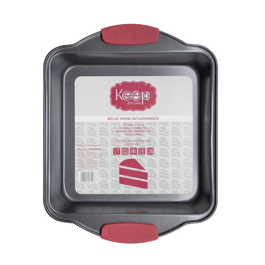 Molde Cuadrado Antiadherente Keep