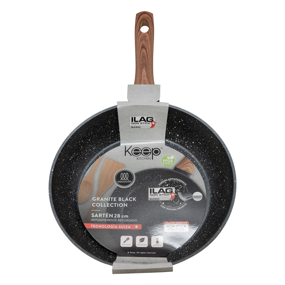 Sarten 28cm Granite Line Keep