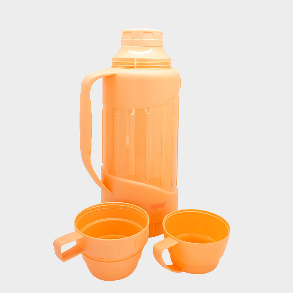 Termo Outdoor Keep 1.8 L con 2 Tazas Tapa