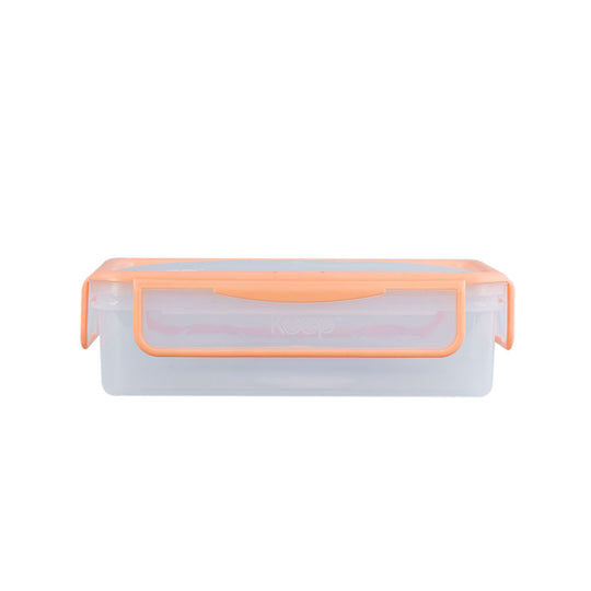 Contenedor Rectangular Keep Hermético 900ml - Naranjo
