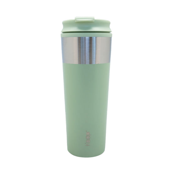 Mug Metálico Keep Acero Inoxidable 450 ML - Pistacho
