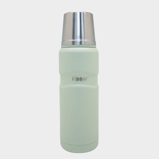 Termo Ergonómico Keep Acero Inoxidable 500ML - Pistacho