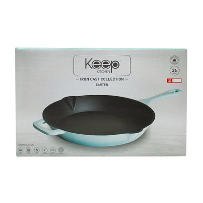 Sarten 24cm Iron Cast Color Keep