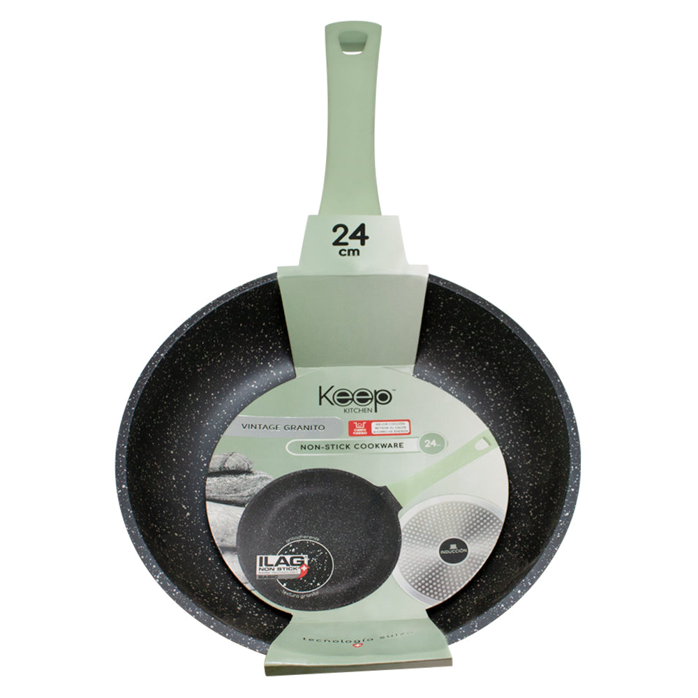 Sarten 24cm Vintage Pistacho