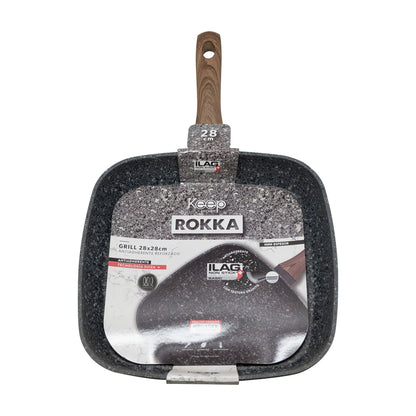 Grill Pan 28cm Rokka Series Keep