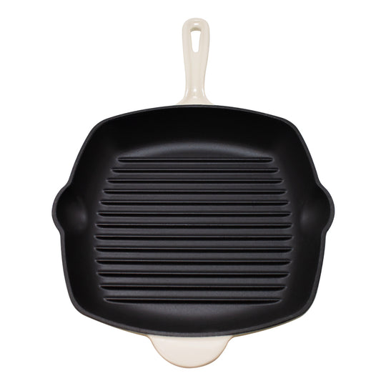 Sarten Grill 28cm Iron Cast White Keep