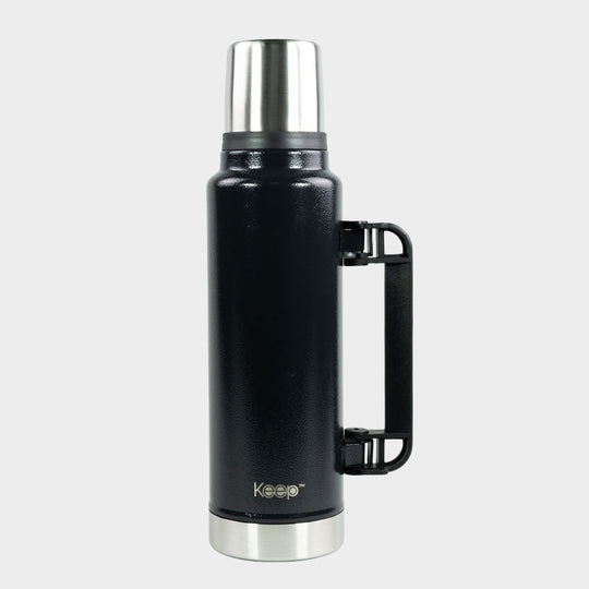 Termo Hammered Keep Acero Inoxidable 1.5 L - Negro