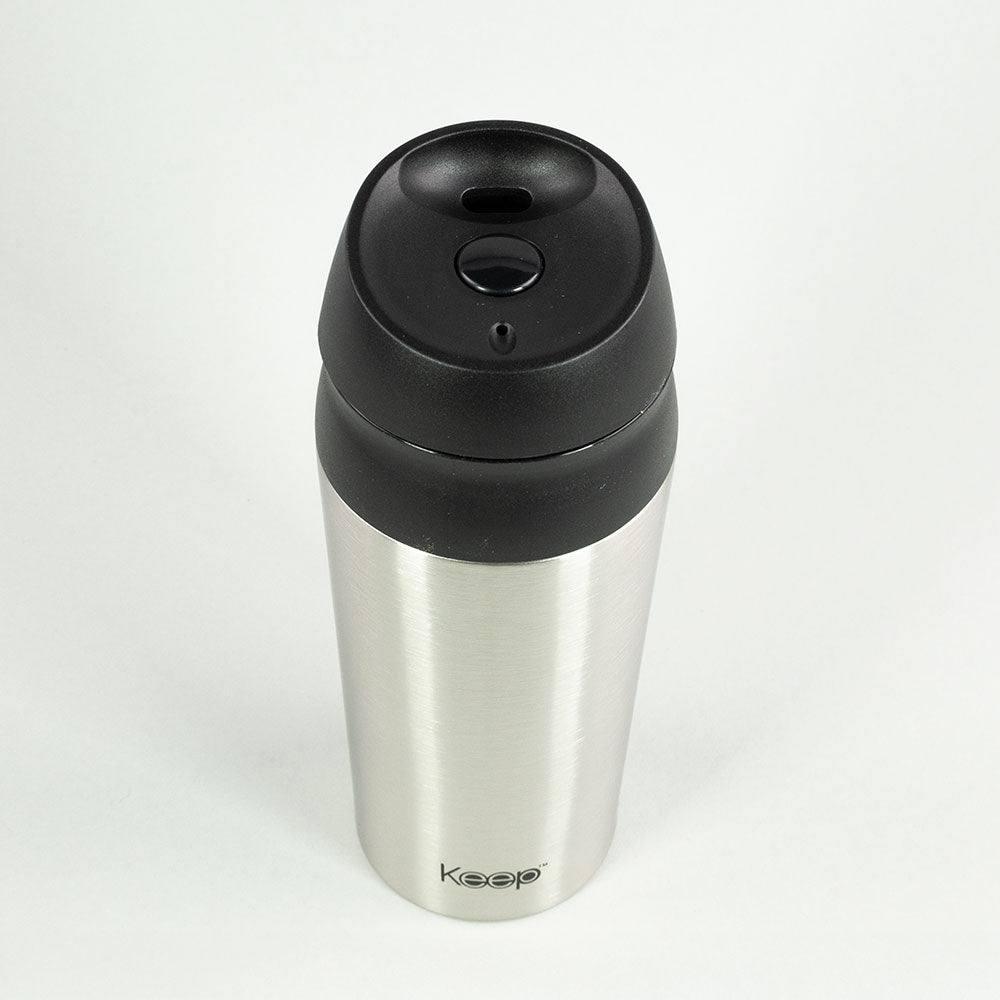 Mug Botón Keep Acero Inoxidable 450 ML