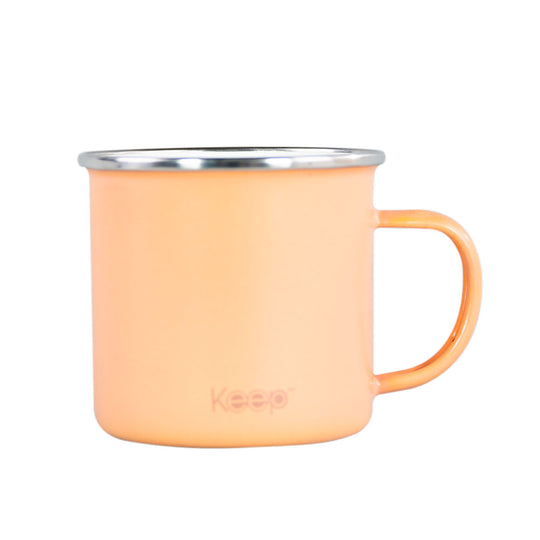 Mug Metálico Keep Hierro 470 ML - Coral