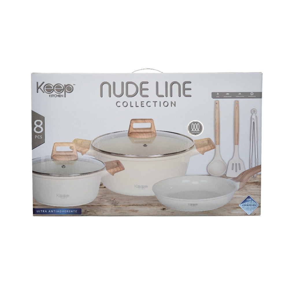 Bateria 8pcs Nude Line Keep