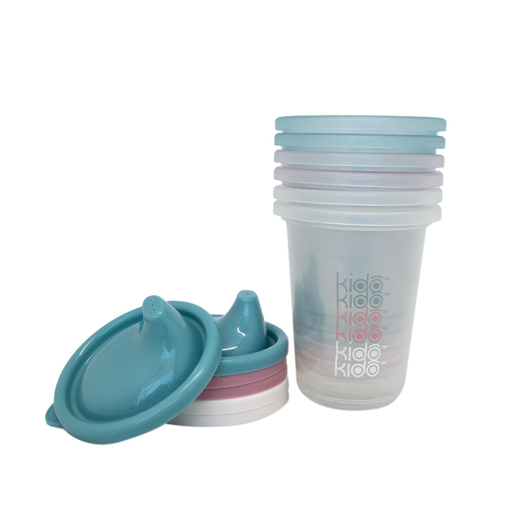 Set 6 Vasos Kido Reutilizables