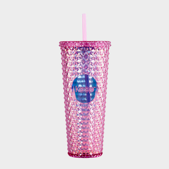Vaso Tumbler Bright Keep 700ml - Rosa